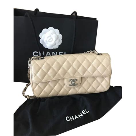 chanel handtasche creme|Chanel handbags online.